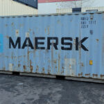 20 ft Standard Shipping Container w/ Roof Removed - MRKU6667777