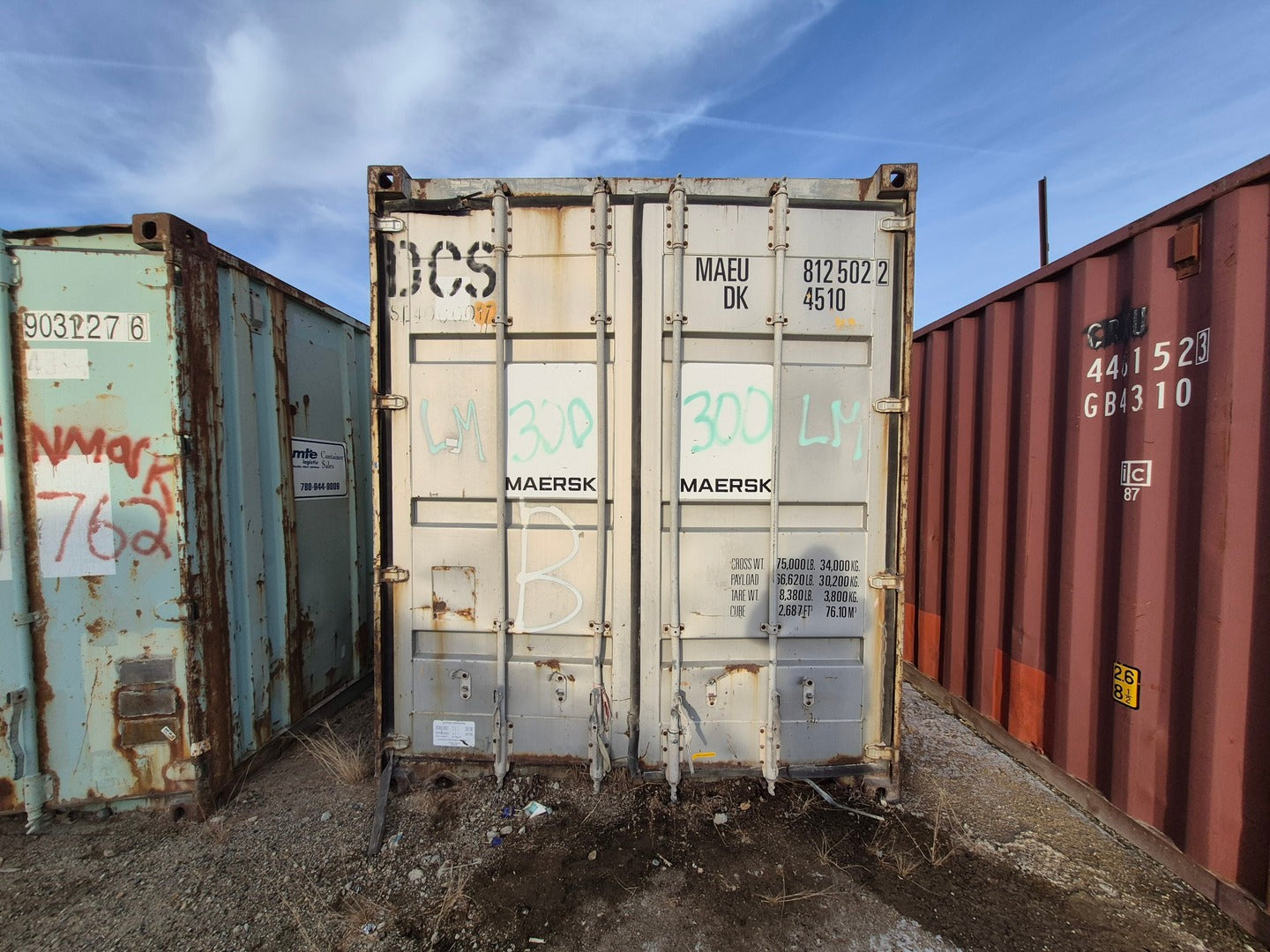 902042 Used 40 ft High Cube Shipping Container - MAEU8125022 - Image 1